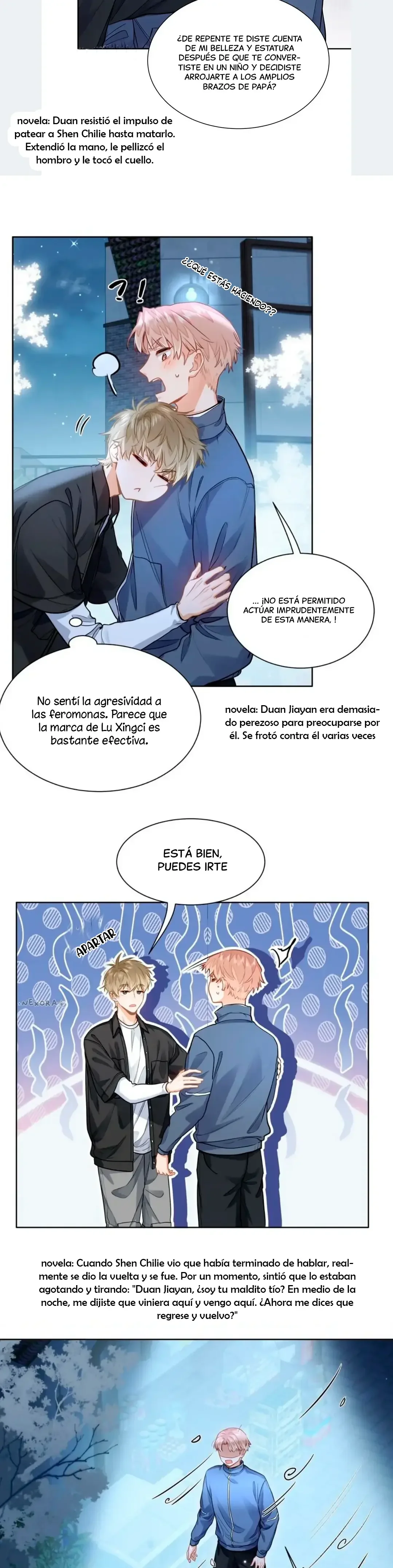 Me gustan tus feromonas con extracto de novela capítulo 21, página 5