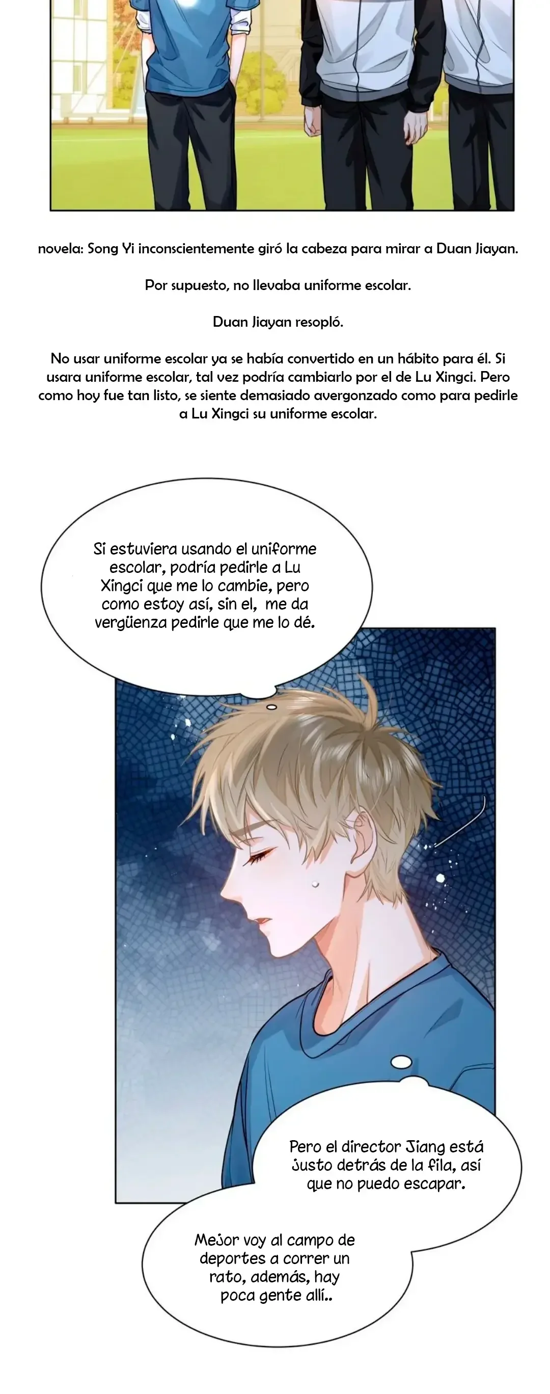 Me gustan tus feromonas con extracto de novela capítulo 21, página 18