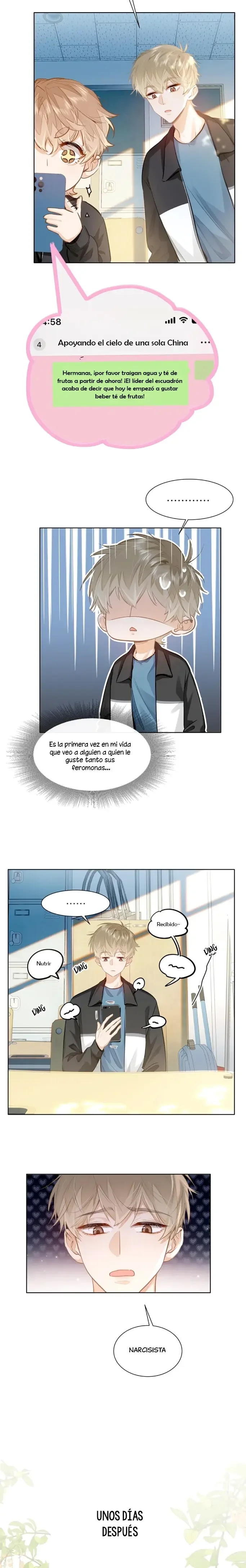 Me gustan tus feromonas con extracto de novela capítulo 24, página 5