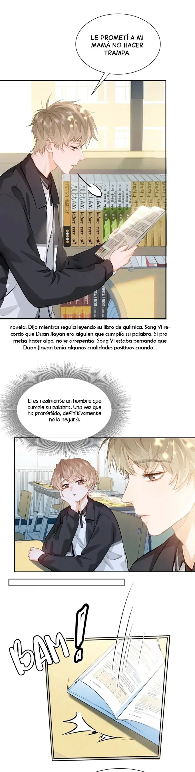 Me gustan tus feromonas con extracto de novela capítulo 24, página 9