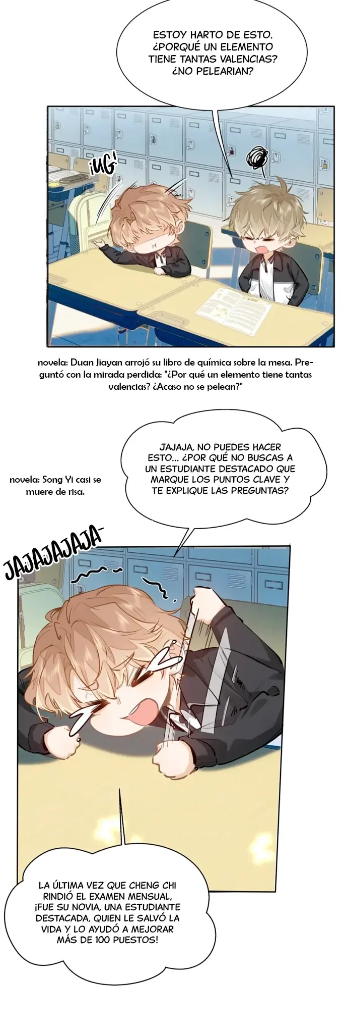 Me gustan tus feromonas con extracto de novela capítulo 24, página 10
