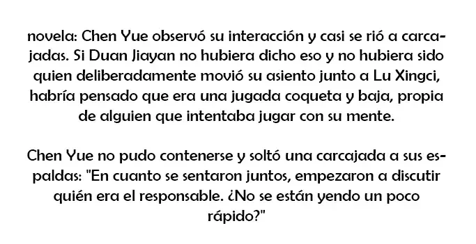 Me gustan tus feromonas con extracto de novela capítulo 25, página 11