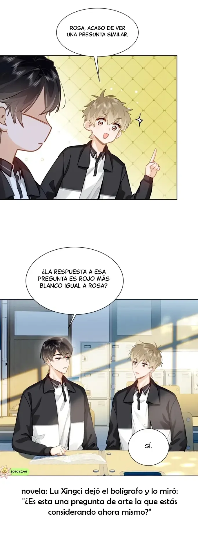 Me gustan tus feromonas con extracto de novela capítulo 25, página 16
