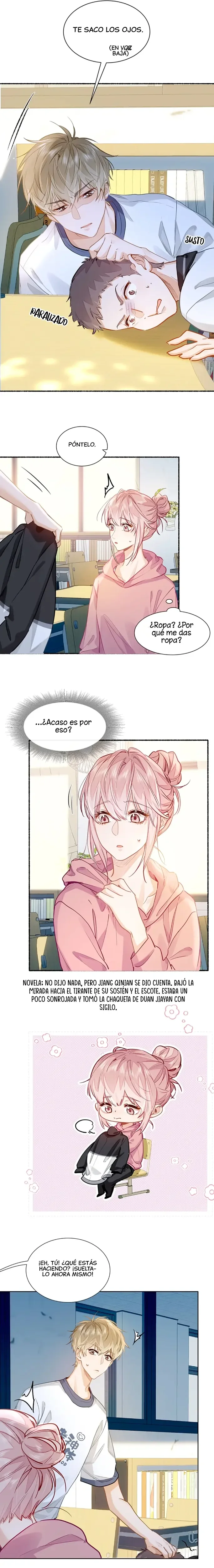Me gustan tus feromonas con extracto de novela capítulo 28, página 3