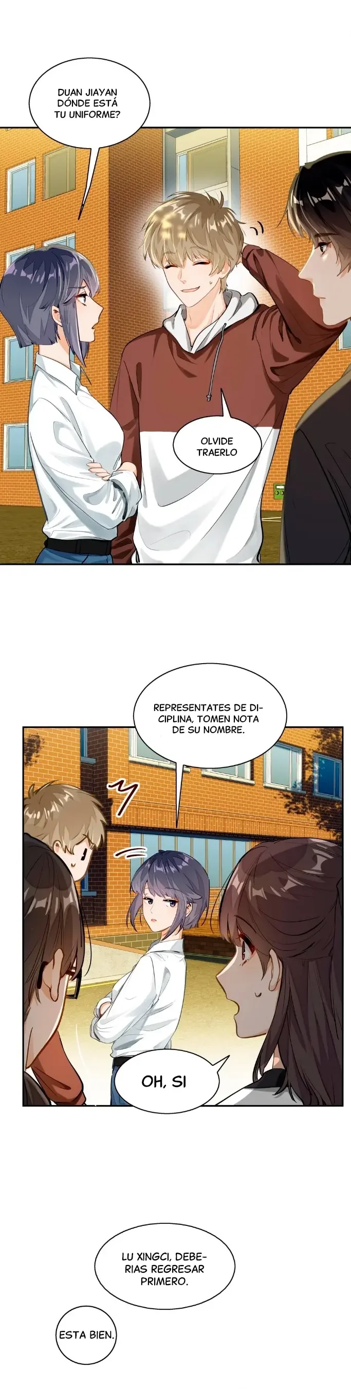 Me gustan tus feromonas con extracto de novela capítulo 3, página 2