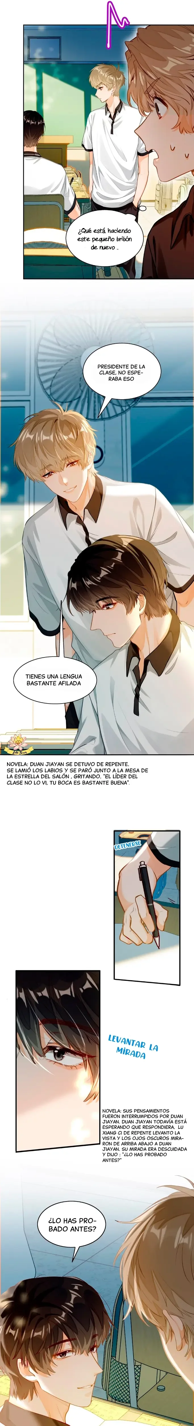 Me gustan tus feromonas con extracto de novela capítulo 3, página 9