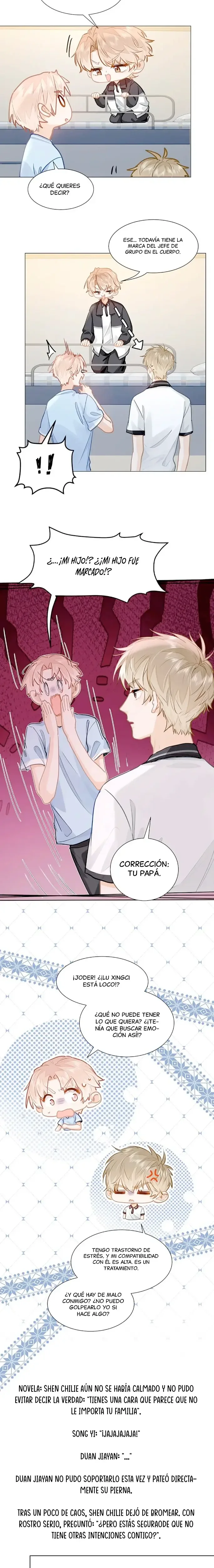Me gustan tus feromonas con extracto de novela capítulo 30, página 24