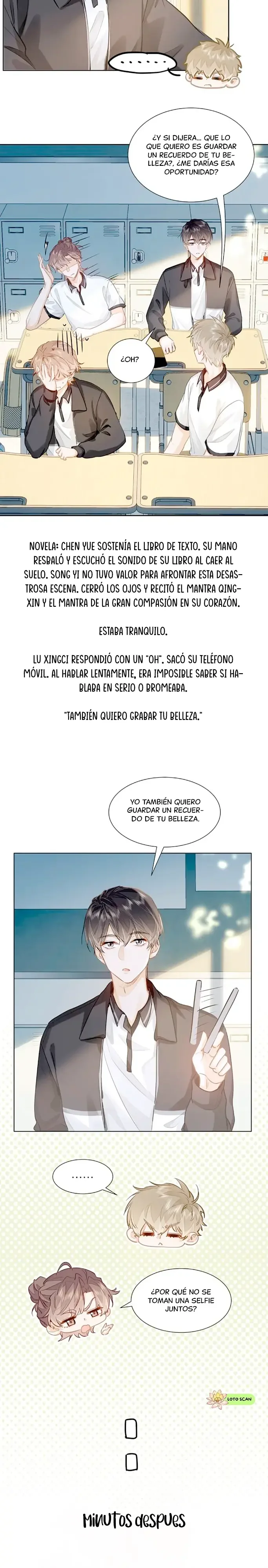 Me gustan tus feromonas con extracto de novela capítulo 31, página 3