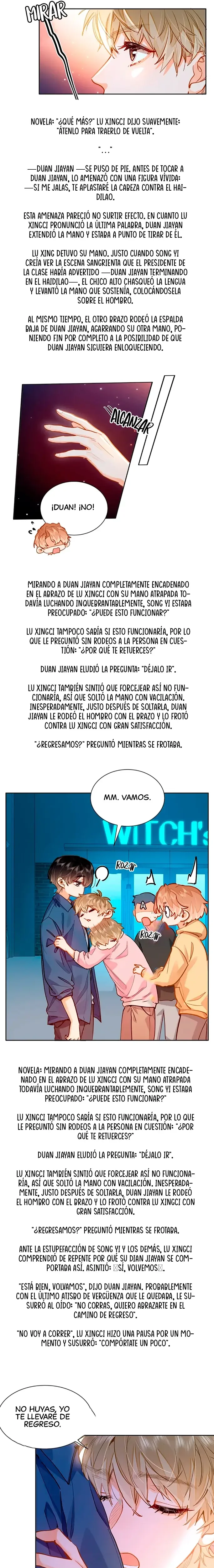 Me gustan tus feromonas con extracto de novela capítulo 35, página 9