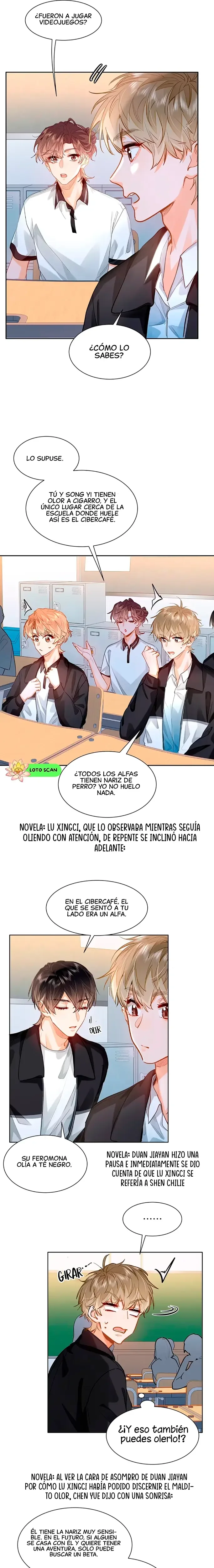 Me gustan tus feromonas con extracto de novela capítulo 37, página 13