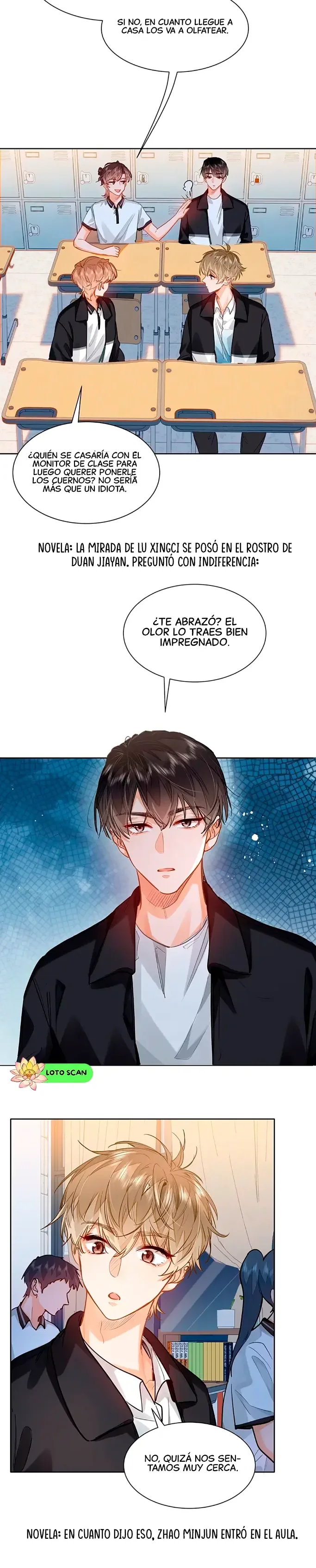 Me gustan tus feromonas con extracto de novela capítulo 37, página 14