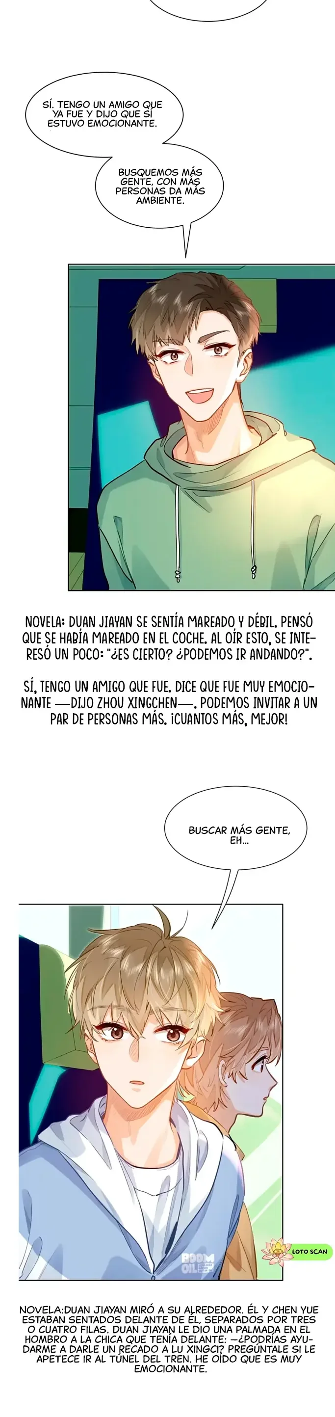 Me gustan tus feromonas con extracto de novela capítulo 38, página 4