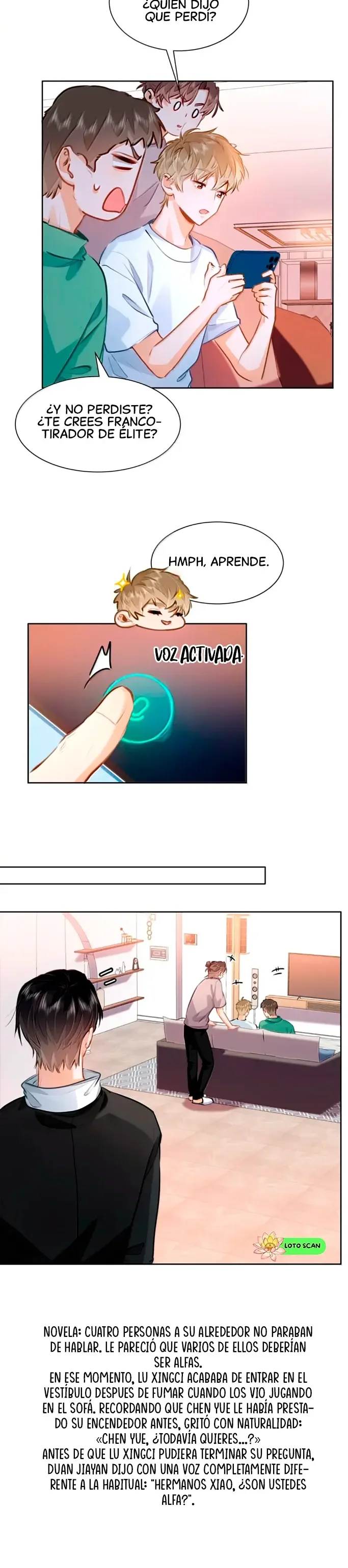 Me gustan tus feromonas con extracto de novela capítulo 39, página 12