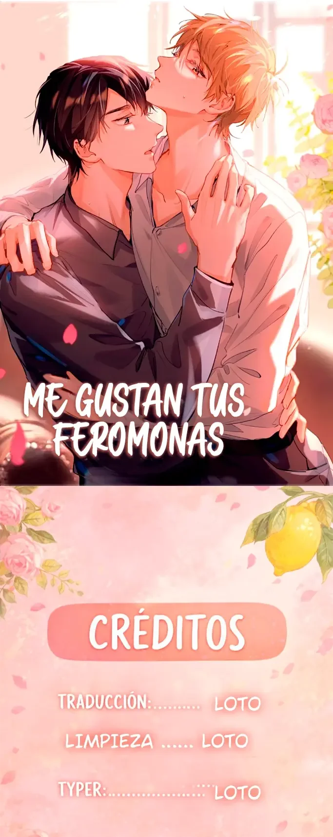 Me gustan tus feromonas con extracto de novela capítulo 44, página 1