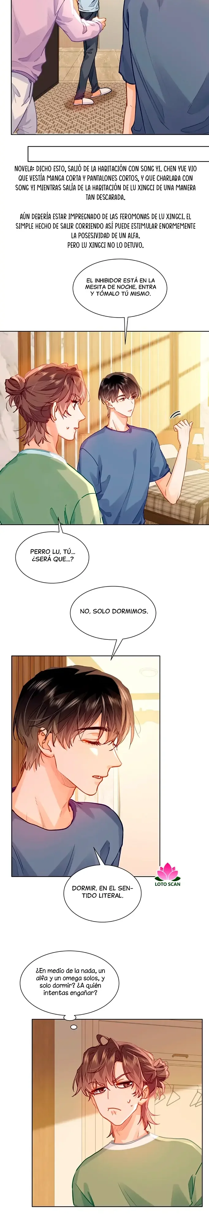 Me gustan tus feromonas con extracto de novela capítulo 44, página 5
