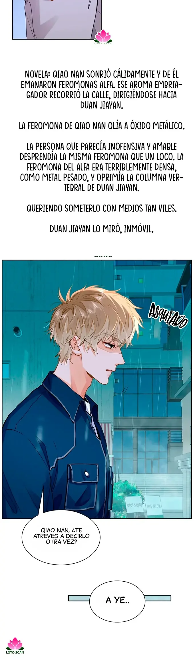 Me gustan tus feromonas con extracto de novela capítulo 46, página 3