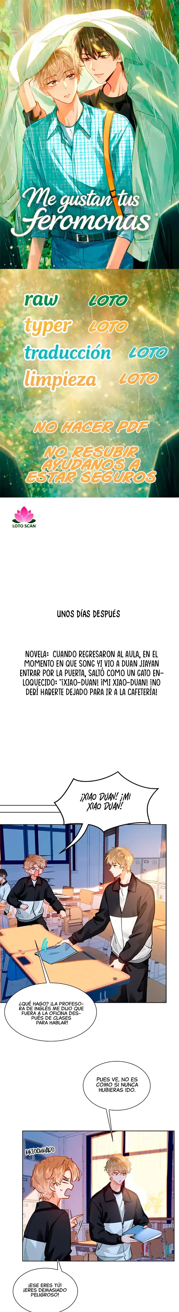 Me gustan tus feromonas con extracto de novela capítulo 47, página 1