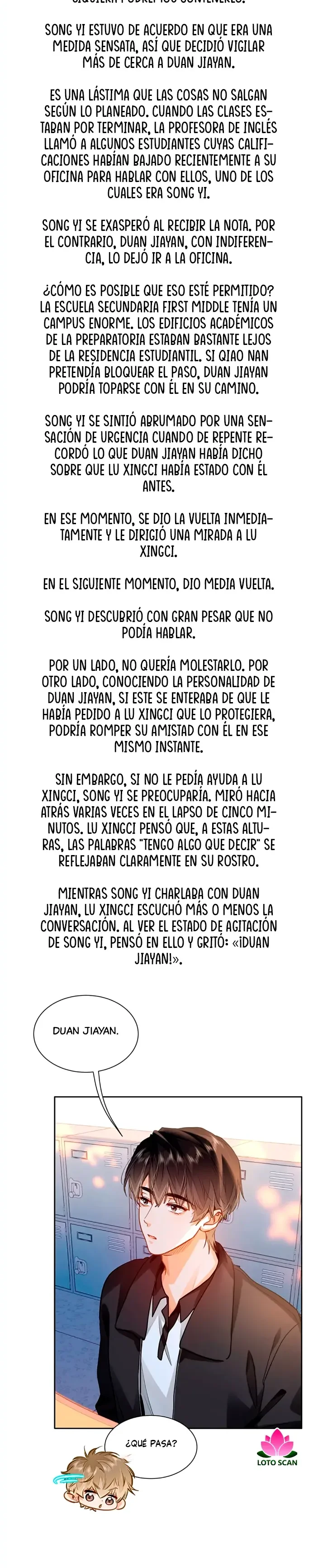 Me gustan tus feromonas con extracto de novela capítulo 47, página 3