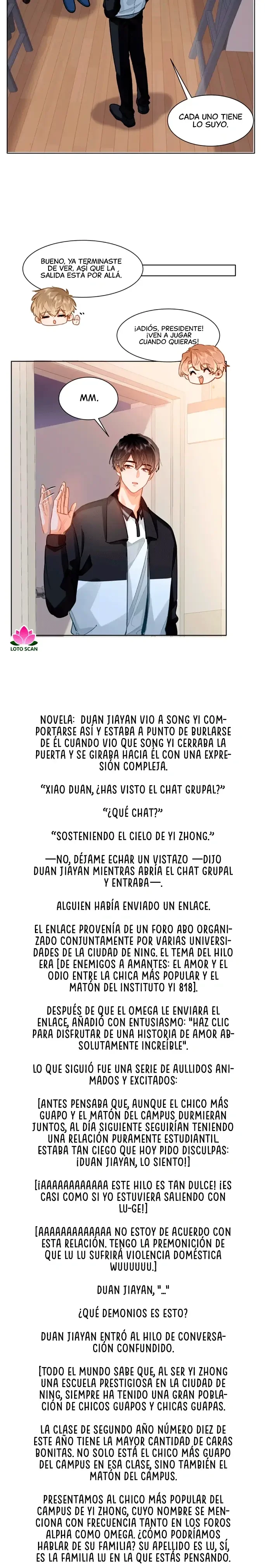 Me gustan tus feromonas con extracto de novela capítulo 48, página 8