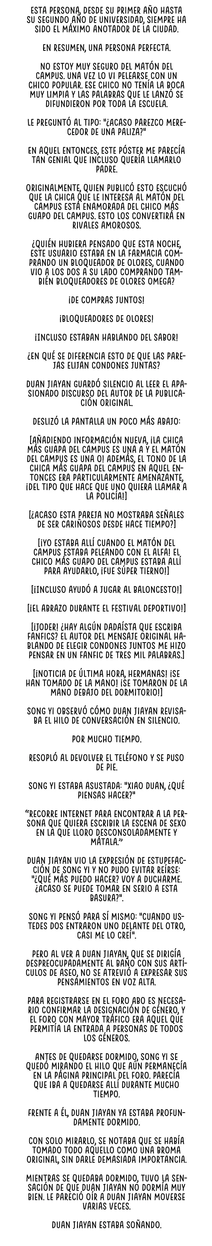 Me gustan tus feromonas con extracto de novela capítulo 48, página 9