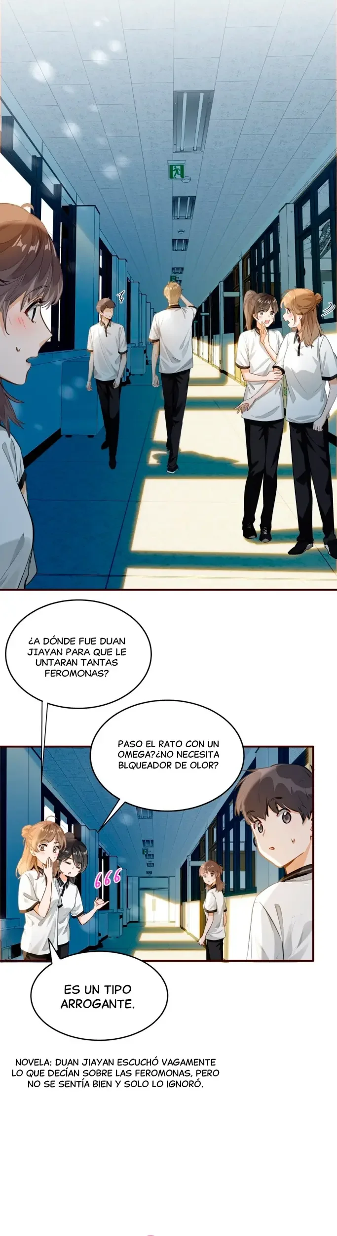 Me gustan tus feromonas con extracto de novela capítulo 5, página 3