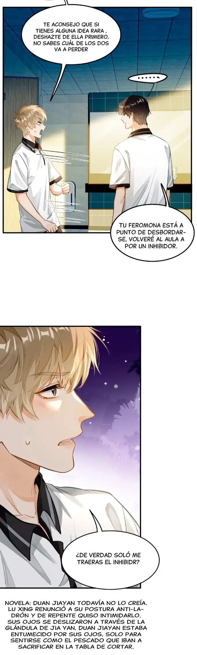 Me gustan tus feromonas con extracto de novela capítulo 5, página 10