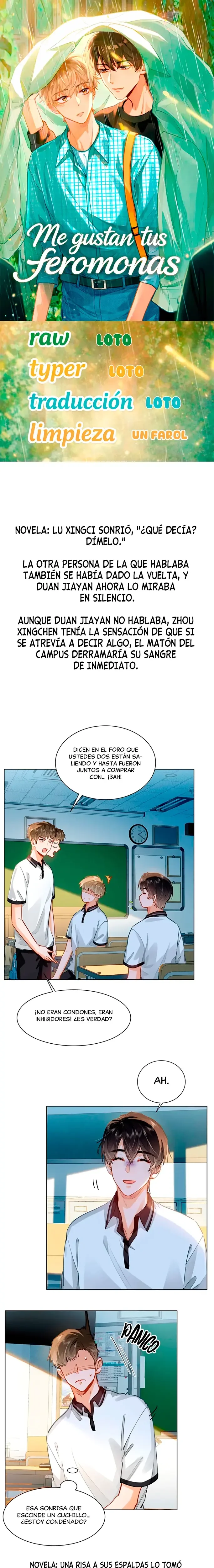Me gustan tus feromonas con extracto de novela capítulo 50, página 1