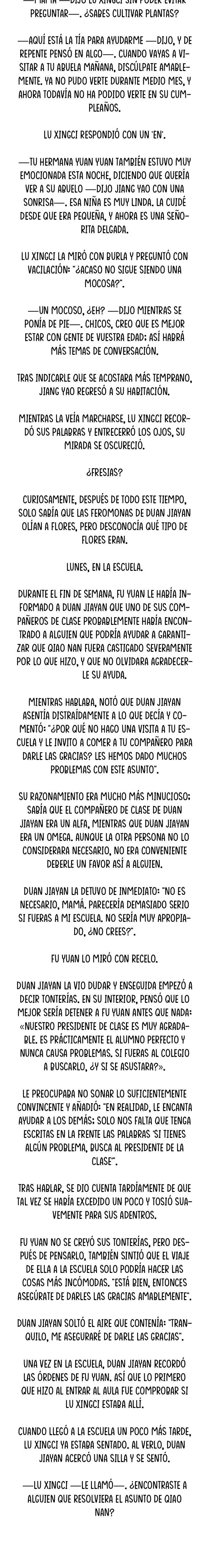 Me gustan tus feromonas con extracto de novela capítulo 54, página 2