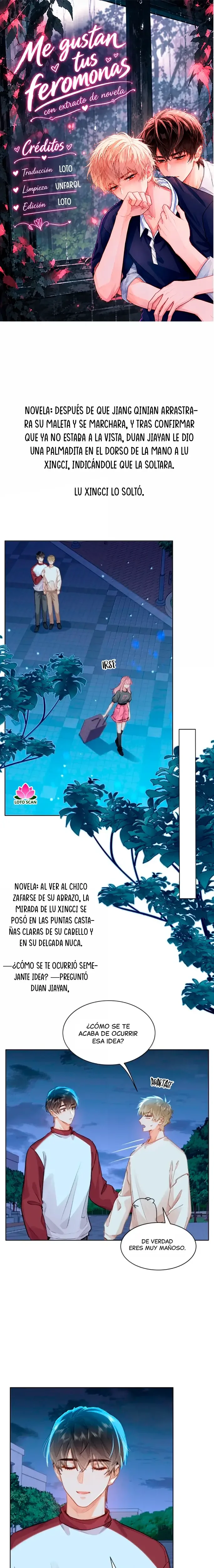 Me gustan tus feromonas con extracto de novela capítulo 57, página 1