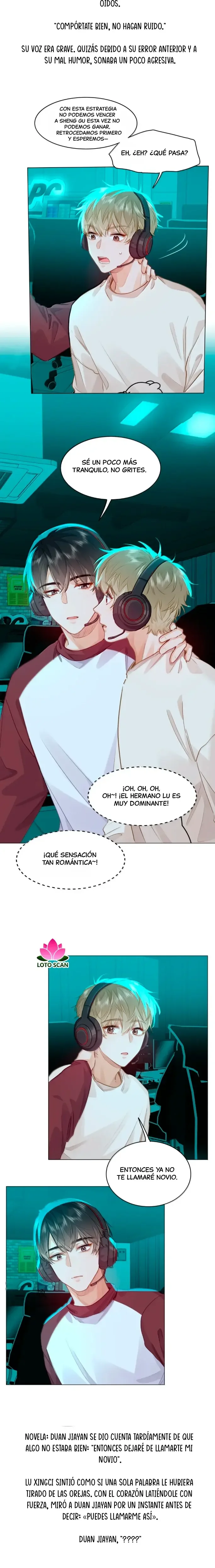 Me gustan tus feromonas con extracto de novela capítulo 58, página 4