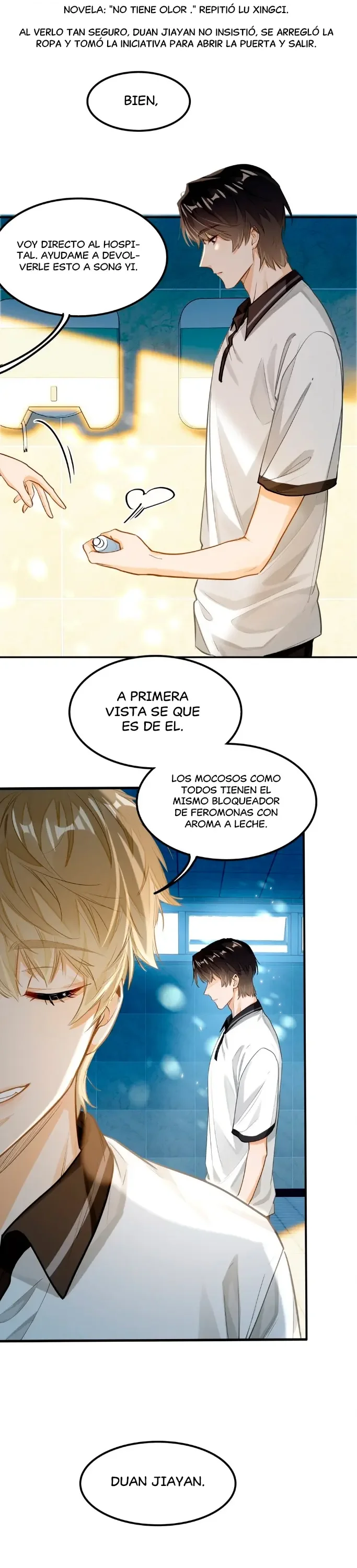 Me gustan tus feromonas con extracto de novela capítulo 6, página 10