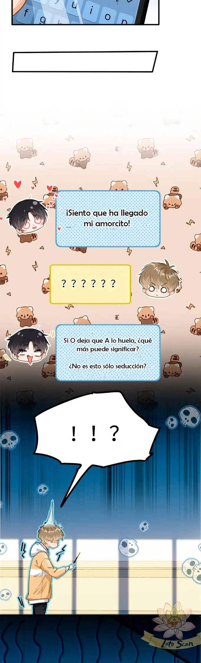 Me gustan tus feromonas con extracto de novela capítulo 6, página 14