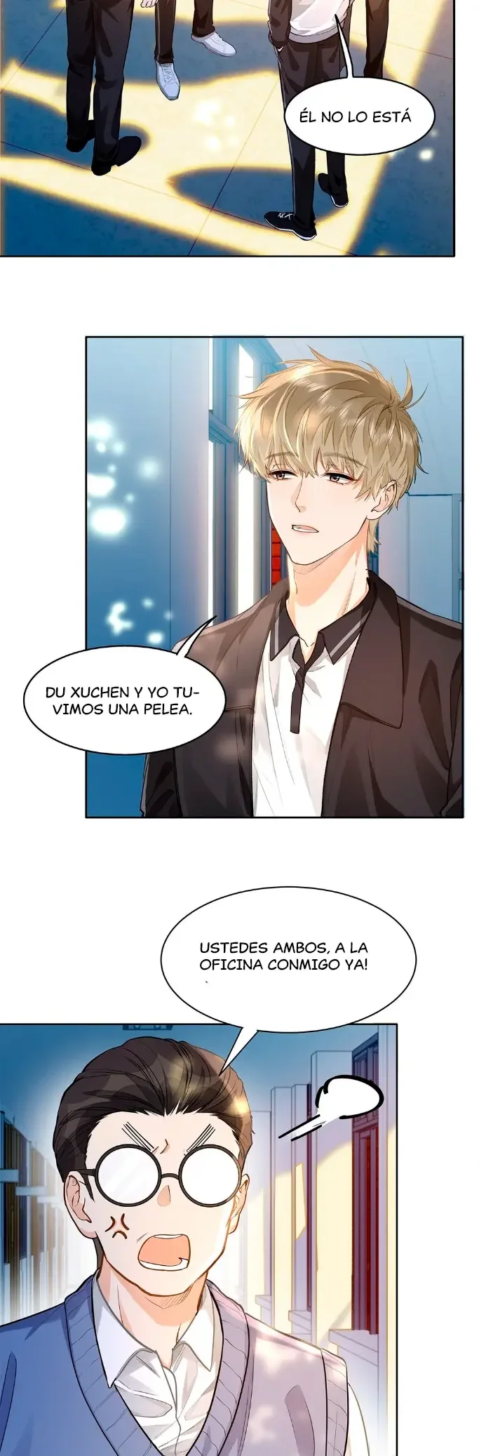 Me gustan tus feromonas con extracto de novela capítulo 8, página 19