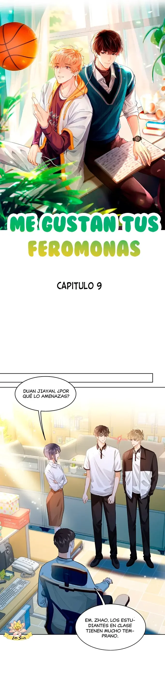 Me gustan tus feromonas con extracto de novela capítulo 9, página 1