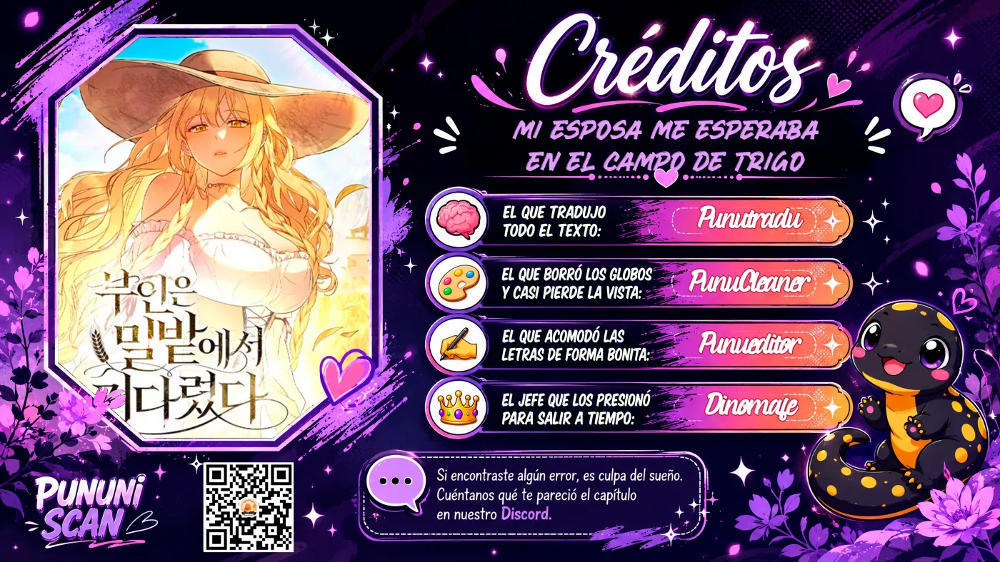 Mi esposa me esperaba en el campo de trigo. capítulo 11, página 1