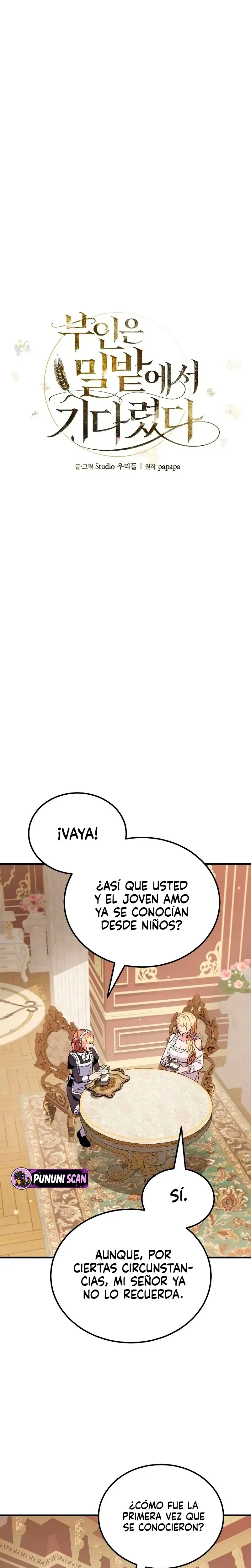 Mi esposa me esperaba en el campo de trigo. capítulo 18, página 15