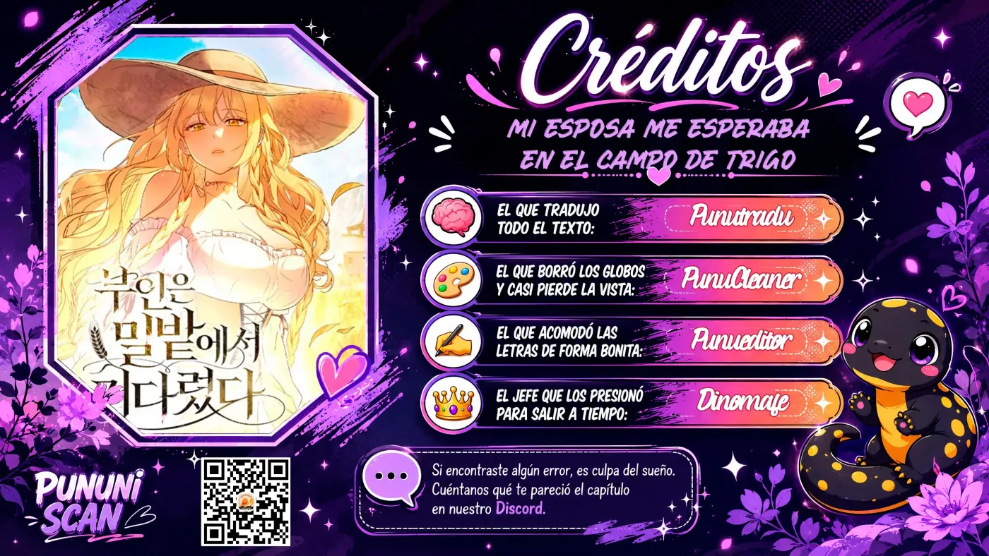 Mi esposa me esperaba en el campo de trigo. capítulo 28, página 1