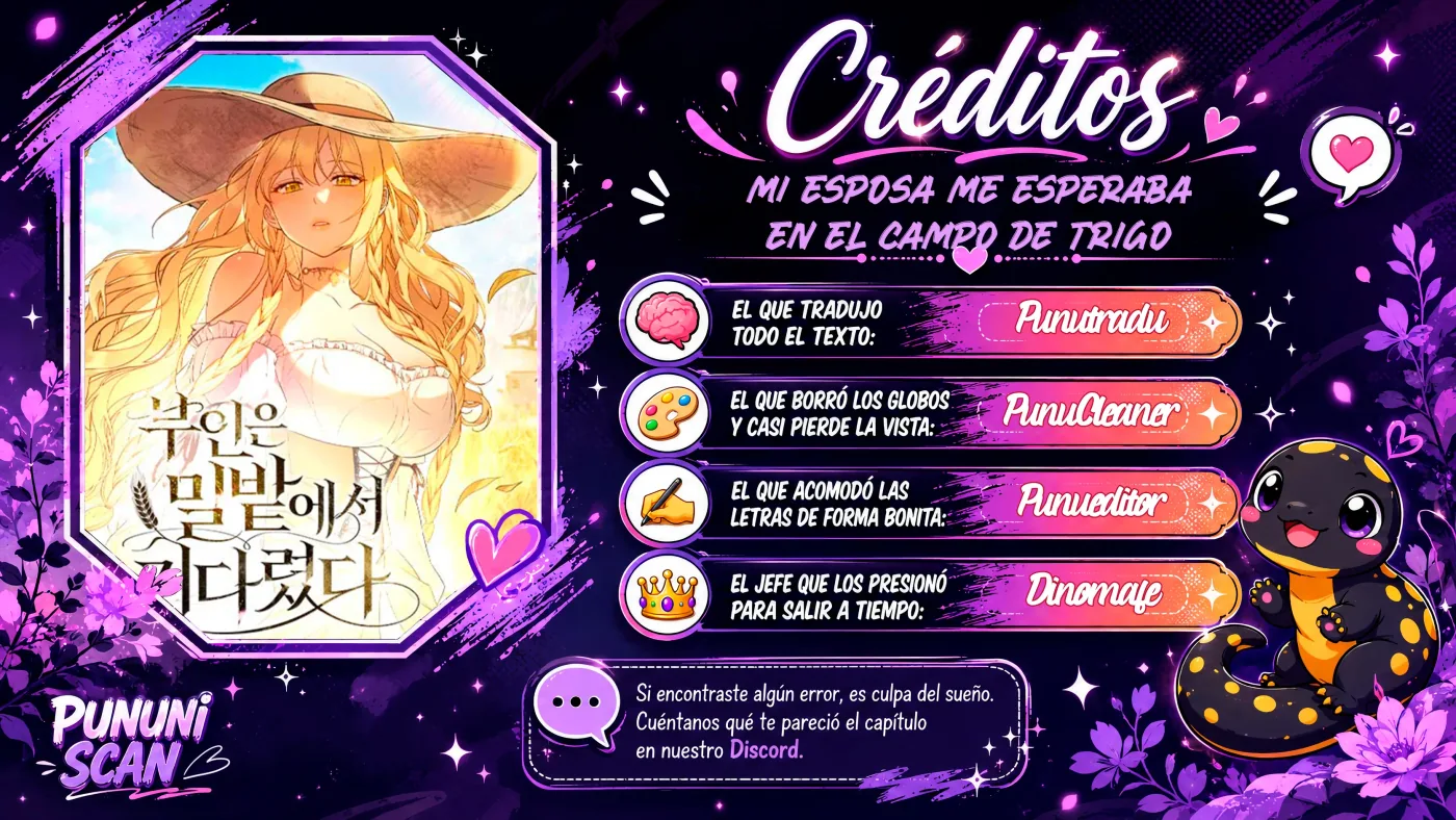 Mi esposa me esperaba en el campo de trigo. capítulo 5, página 1