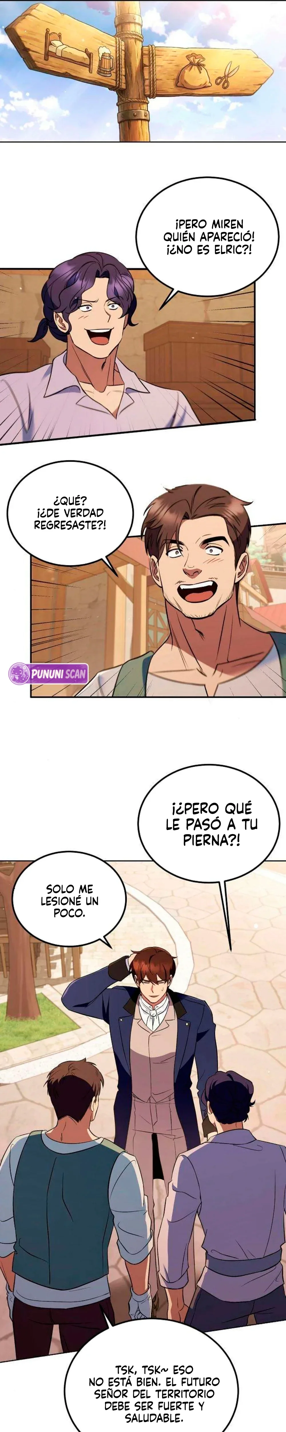 Mi esposa me esperaba en el campo de trigo. capítulo 9, página 38