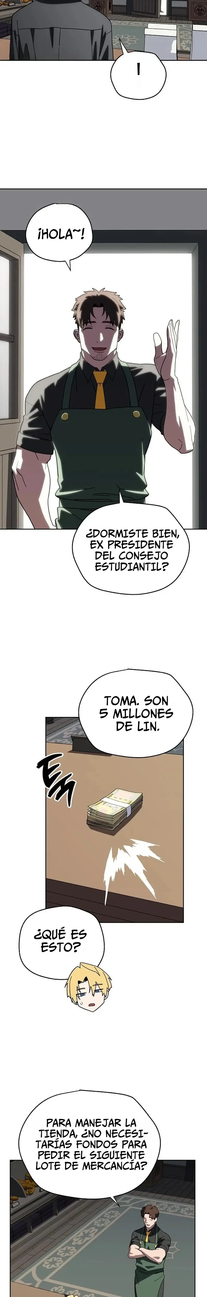 Mi tranquila tienda de conveniencia dentro de la academia. capítulo 3, página 8