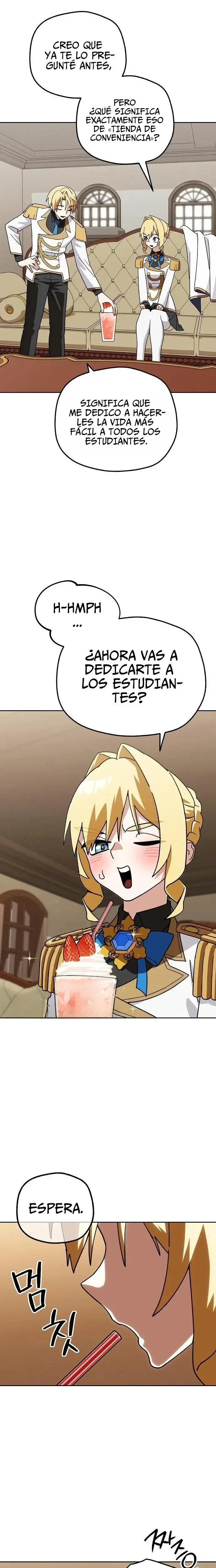 Mi tranquila tienda de conveniencia dentro de la academia. capítulo 7, página 24