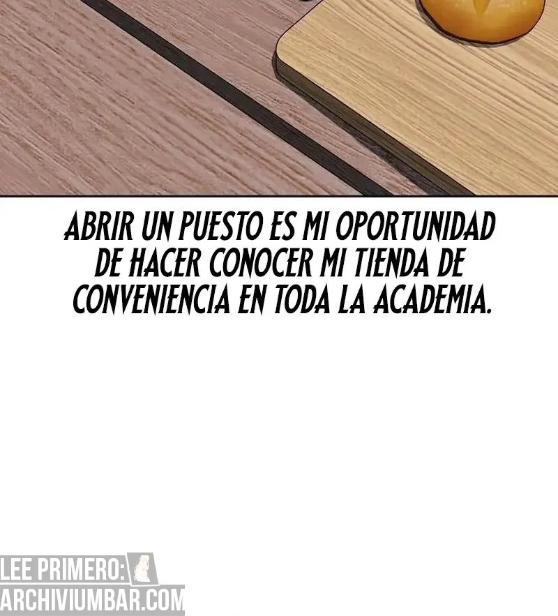 Mi tranquila tienda de conveniencia dentro de la academia. capítulo 8, página 37