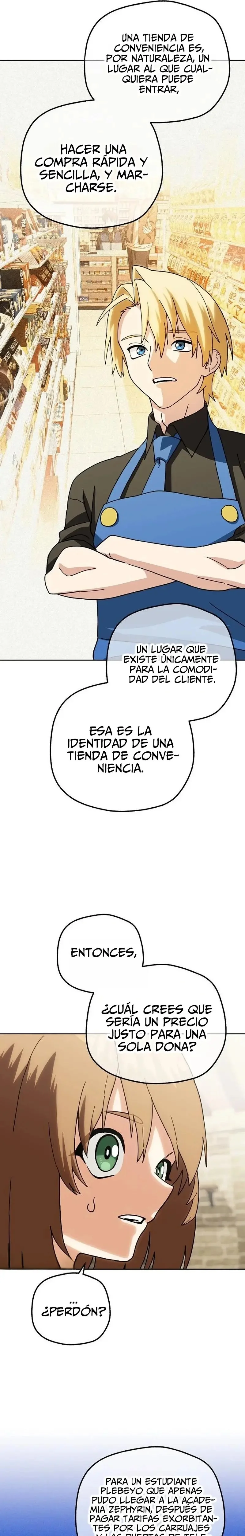 Mi tranquila tienda de conveniencia dentro de la academia. capítulo 9, página 29