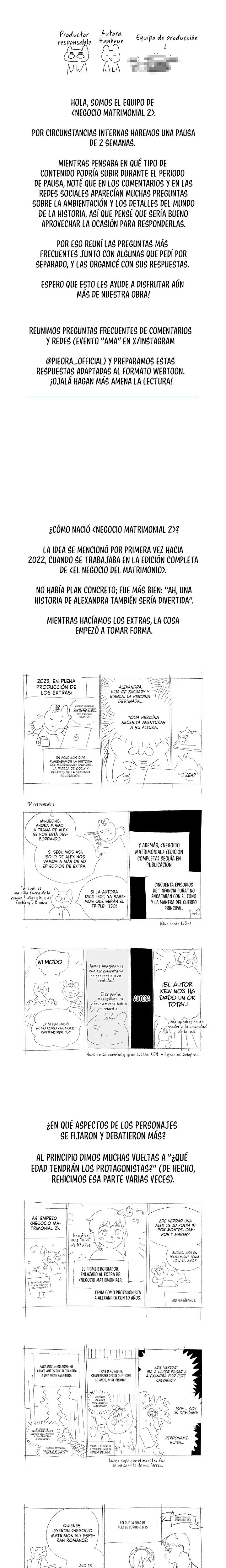 Negocio Matrimonial 2: Una Canción Inolvidable capítulo 24.1, página 2