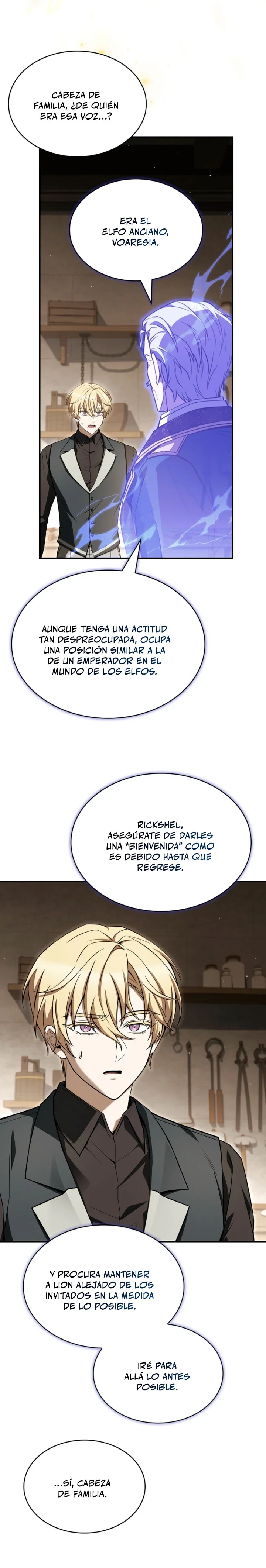 No me interesa ser el sucesor; mejor me dedicaré a sanar. capítulo 39, página 33