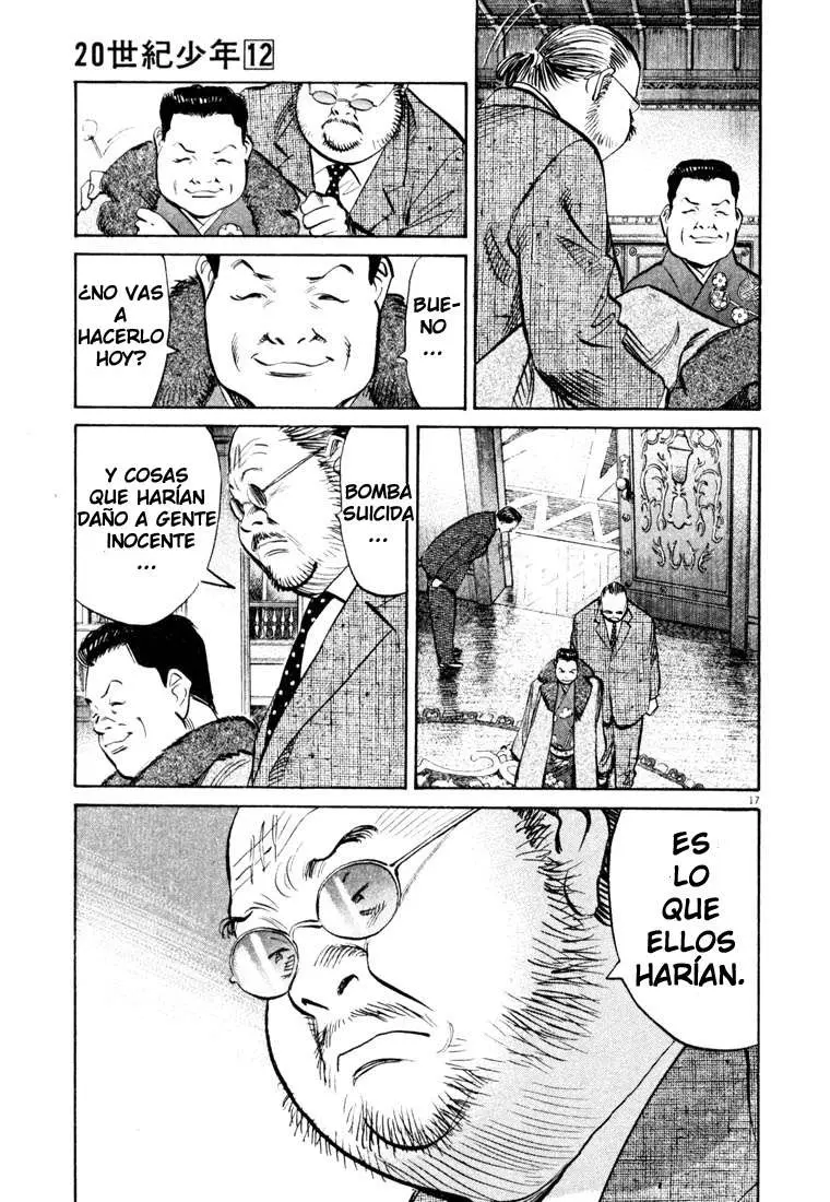 20th Century Boys capítulo 124, página 17