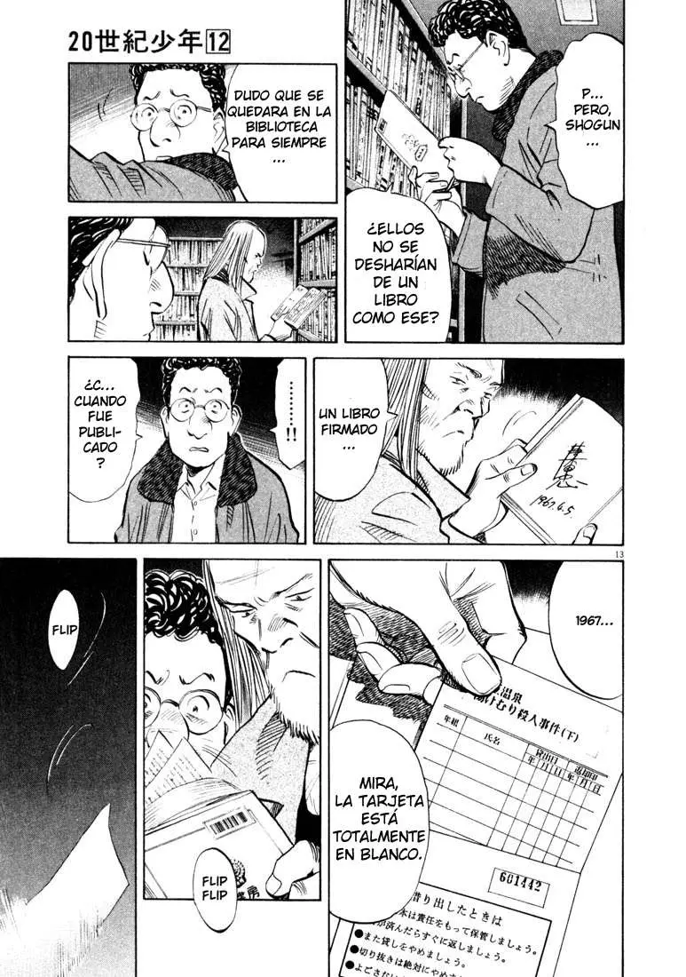 20th Century Boys capítulo 126, página 13