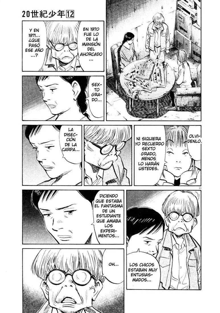 20th Century Boys capítulo 127, página 11