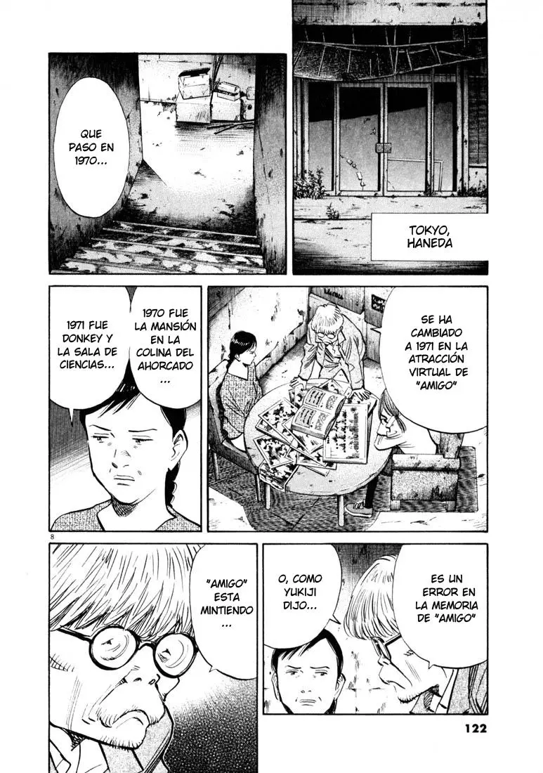 20th Century Boys capítulo 128, página 8