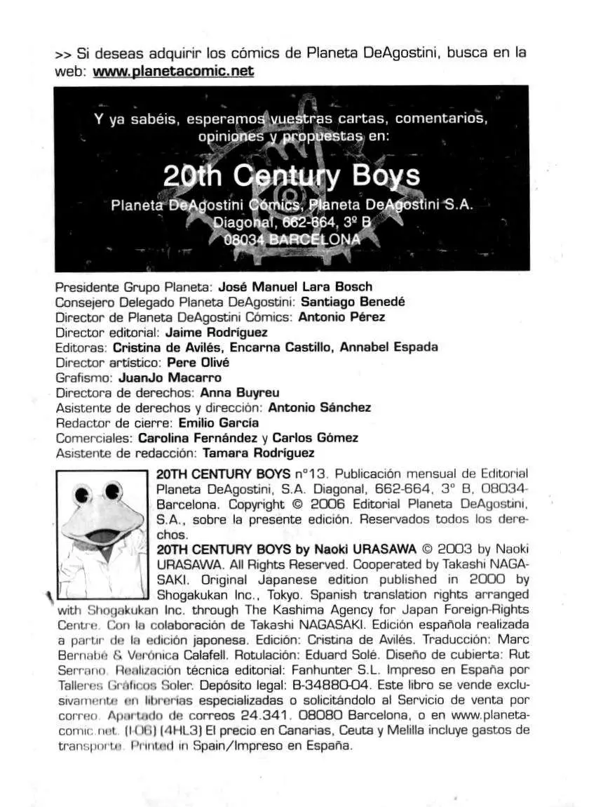 20th Century Boys capítulo 134, página 5